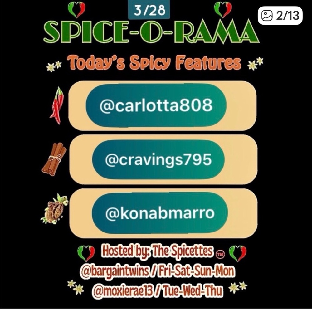 I’m spicy today!